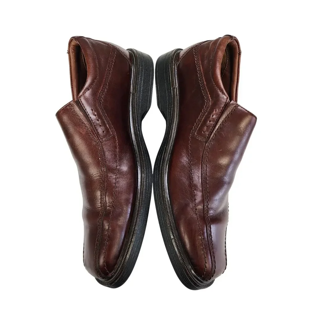 Johnston & Murphy Mens Stanton XC4 Slip On Sheepskin Loafers Size 8.5 Waterproof